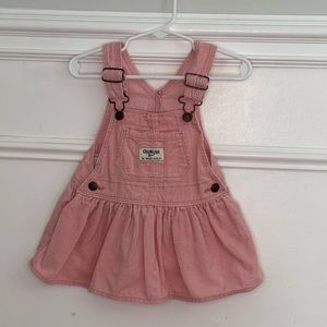 Oshkosh Corduroy overall Dress 12 months